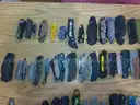 Lot of approx. 125 Single Blade Knives.