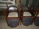 Lot of 21 Various Used Stationary Office Chairs.
