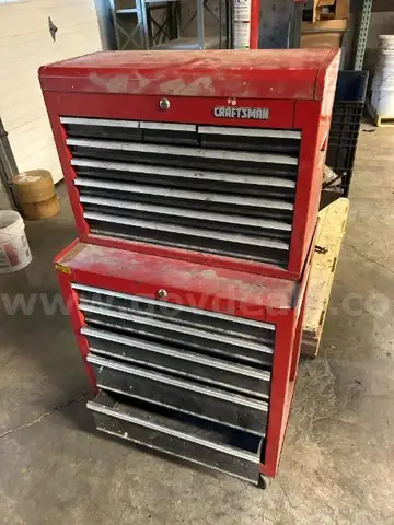 Lot of (1) Craftsman Toolbox.