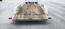 Lot of (1) Flatbed Trailer.