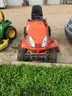 Lot of Kubota GR2120 Riding Mower with Snowblade Attachment