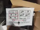 Lot of Steel Mesh Panels, File Cabinets, Chairs, File Folders and Printer.