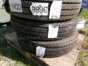 Lot of (3) Firestone F5560 Tubeless Tires Size 11R22.5 14 PR.