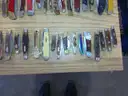 Lot of Approx. 147 Wood Knives.