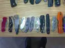 Lot of approx. 105 Single Blade Knives.