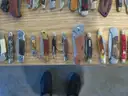 Lot of approx. 173 Wood Knives.
