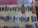 Lot of approx. 173 Wood Knives.