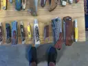 Lot of approx. 173 Wood Knives.
