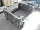 Lot of (1) Collapsible Plastic Bin.