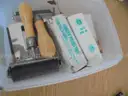 Lot of (1) Fingerprint Kit and (1) Label Making Machine.