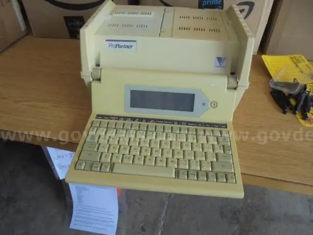Lot of (1) Fingerprint Kit and (1) Label Making Machine.