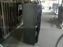 Lot of (6) Used Black Cellphone Lockers.