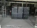 Lot of (6) Used Black Cellphone Lockers.