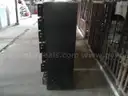 Lot of (6) Used Black Cellphone Lockers.