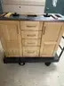 Lot of a Counter with Storage Space.