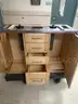 Lot of a Counter with Storage Space.