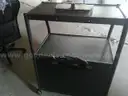 Lot of (4) TV Carts with Wheels.