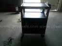 Lot of (4) TV Carts with Wheels.