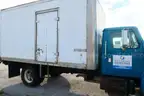 2001 International 4700 Box Truck, 150342 Mileage.