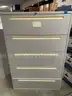Lot of (2) 5-Drawer, (2) 4-Drawer, and (2) 2-Drawer Lateral File Cabinets.