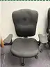 Lot of (4) Black Ergonomic Office Chairs.