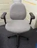 Lot of (2) Gray Office Chairs.