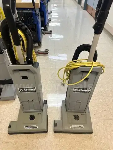 Lot of (2) Advance Spectrum 15D Vacuum Cleaners.