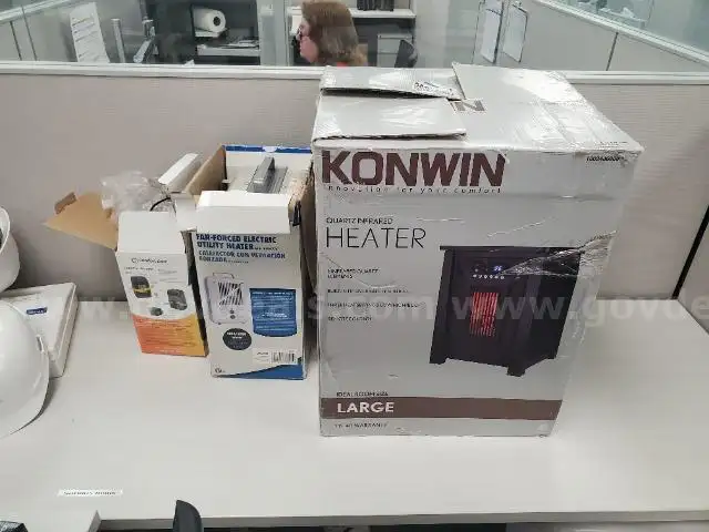 Lot of (3) Assorted Heaters.