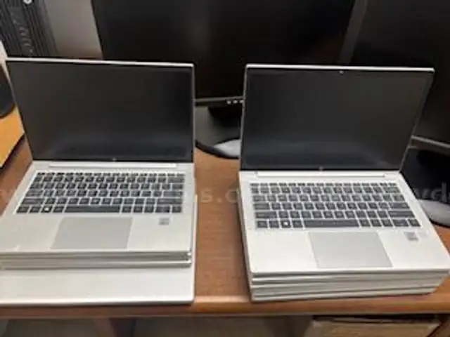 Lot of (9) HP EliteBook 830 G7 Laptops.