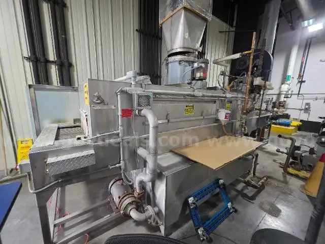 Lot of (1) Alvey Conveyorized Pan Washer.
