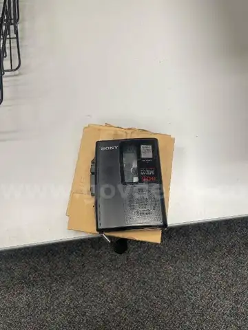 Lot of (1) Sony Cassette Recorder.