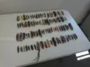 Lot of 90 Wood Knives.