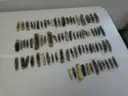Lot of 79 Wood Knives.