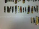 Lot of 79 Wood Knives.