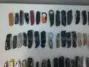 Lot of 100 Single Blade Knives.