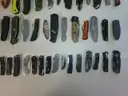 Lot of 106 Single Blade Knives.