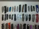 Lot of 106 Single Blade Knives.
