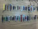 Lot of 101 Wood Knives.