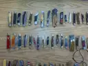 Lot of 101 Wood Knives.