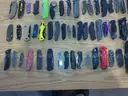 Lot of 100 Single Blade Knives.
