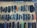 Lot of 100 Single Blade Knives.