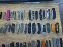 Lot of Approx. 100 Single Blade Knives.
