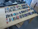 Lot of Approx. 100 Single Blade Knives.