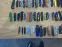 Lot of Approx. 106 Single Blade Knives.