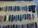 Lot of Approx. 106 Single Blade Knives.