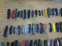 Lot of Approx. 106 Single Blade Knives.