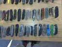 Lot of Approx. 106 Single Blade Knives.