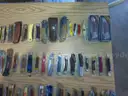 Lot of Approx. 131 Wood Knives.