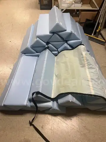 Lot of (34) Tidi 5716SC Roll-Control Bed Bolster Posey Soft Rails.