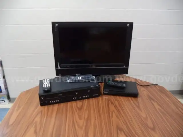 Lot of TV, DVD/VCR and DVD Player.